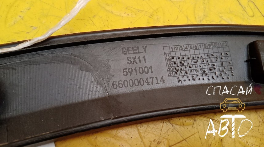 Geely Coolray (SX11) Накладка крыла - OEM 6073056500