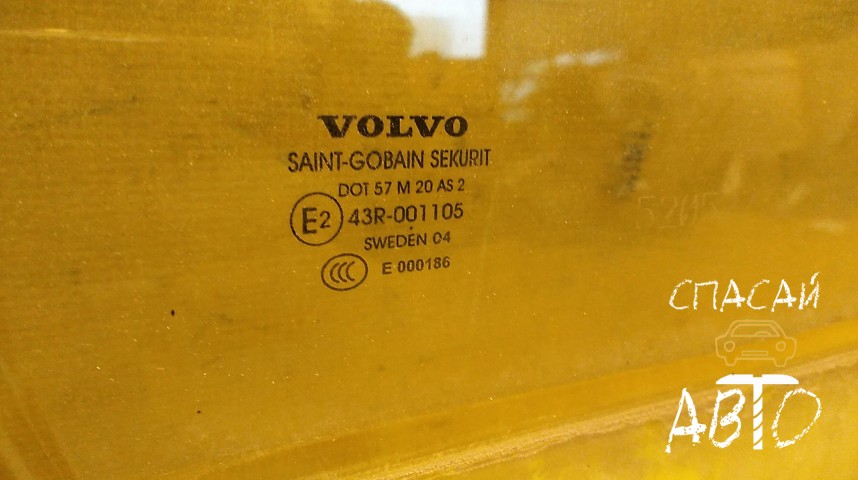Volvo S40 Стекло двери передней правой - OEM 30762390