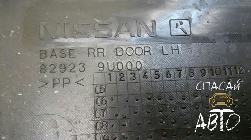 Nissan Note (E11) Обшивка двери задней левой