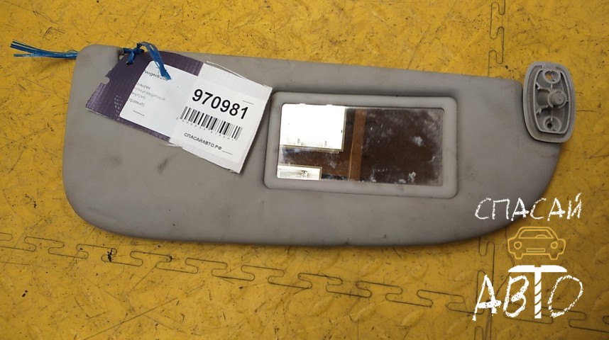 Peugeot 206 Козырек солнцезащитный (внутри) - OEM 8143HE
