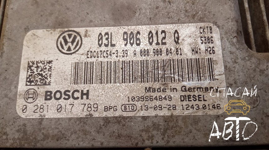 Volkswagen Crafter Блок управления двигателем - OEM 03L906012Q