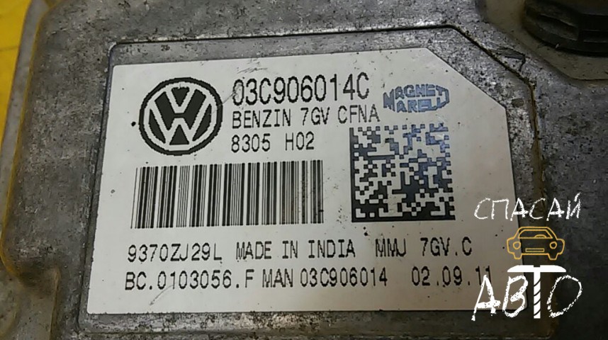 Volkswagen Polo (Sed RUS) Блок управления двигателем - OEM 03C906014C