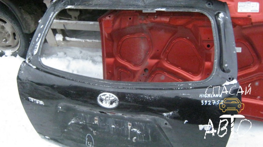 Toyota Highlander II Дверь багажника