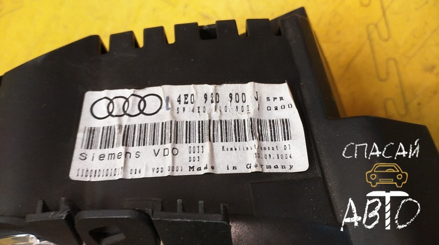 Audi A8 (D3,4E) Панель приборов - OEM 4E0920900J