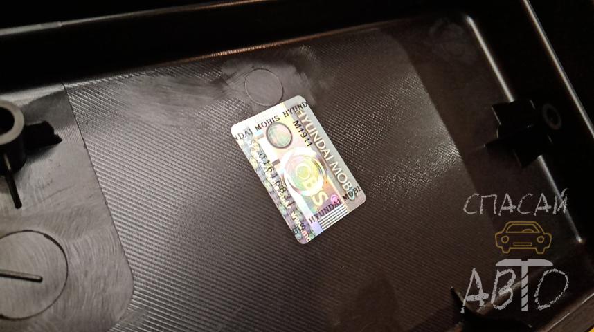 KIA Soul I Решетка в бампер