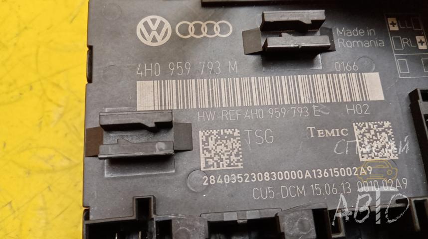 Volkswagen Touareg II Блок комфорта