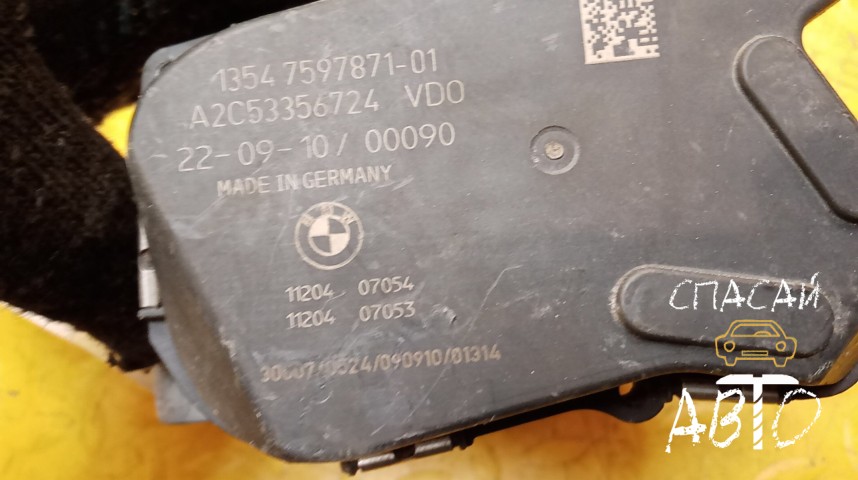 BMW X5 E70 Заслонка дроссельная электрическая - OEM 13547597871