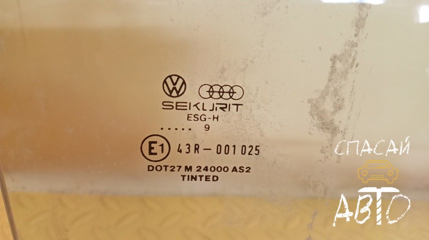 Volkswagen Passat (B3) Стекло двери задней правой - OEM 333845206