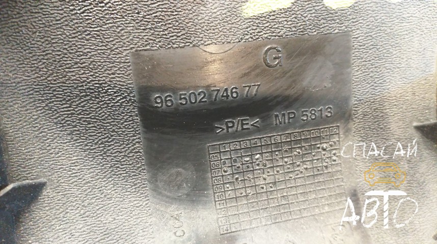 Peugeot 207 Накладка порога (внутренняя) - OEM 9650274677