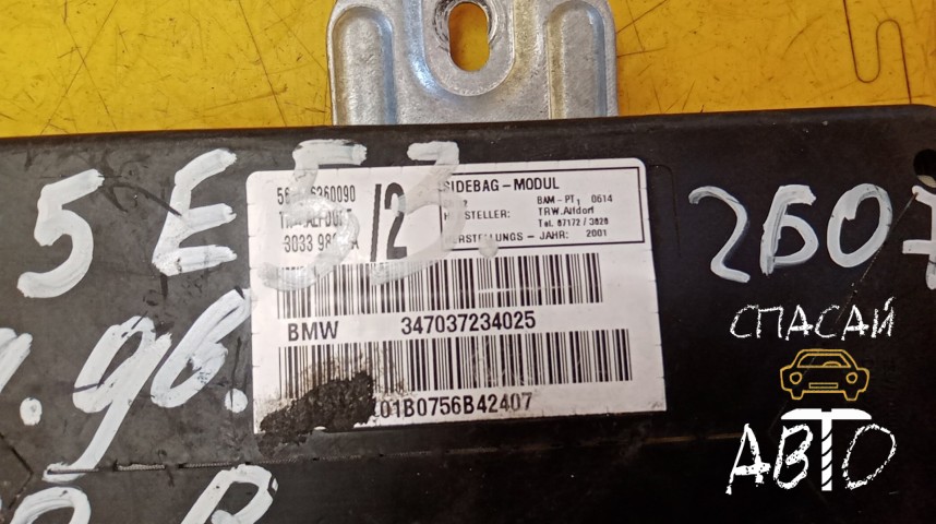 BMW X5 E53 Подушка безопасности боковая - OEM 72127037234