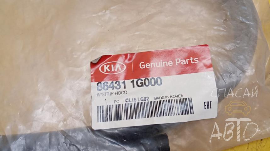 KIA RIO II Уплотнитель (внутри)