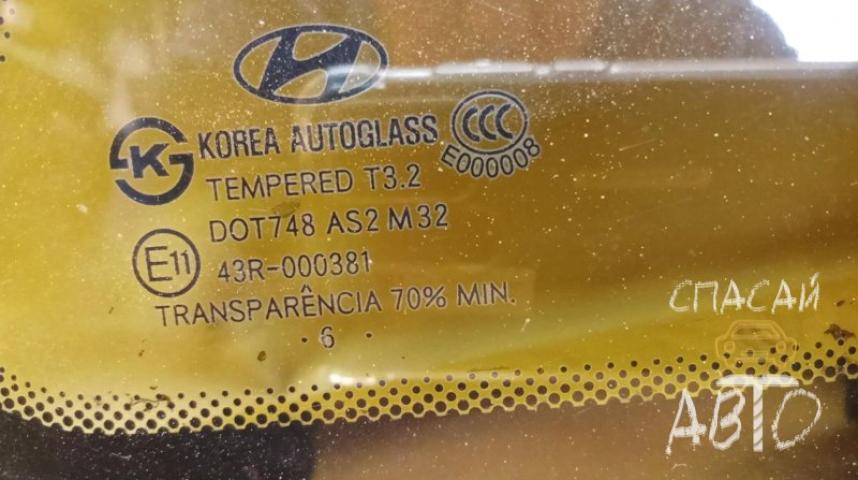 Hyundai Santa Fe (CM) Стекло кузовное глухое правое