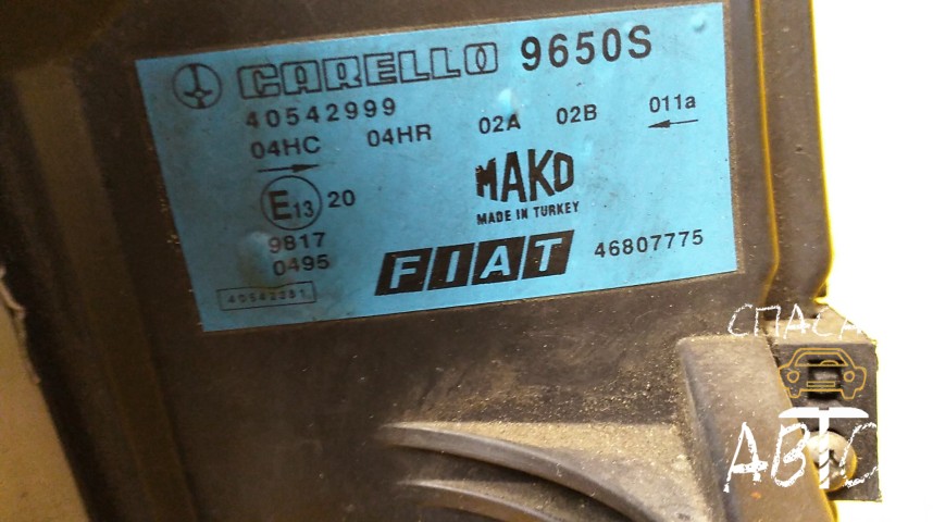 Fiat Doblo Фара правая - OEM 46807775
