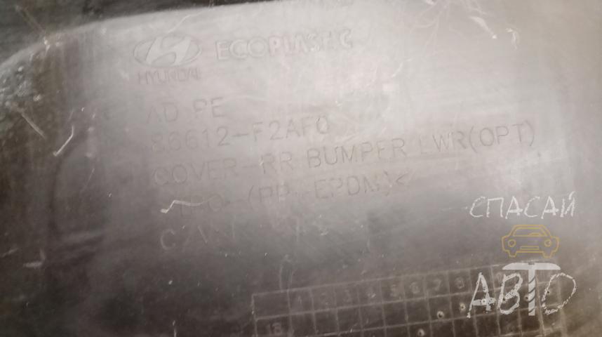 Hyundai Elantra Накладка заднего бампера