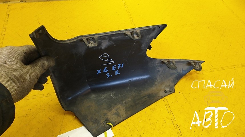 BMW X6 E71 Накладка заднего бампера - OEM 51127187146