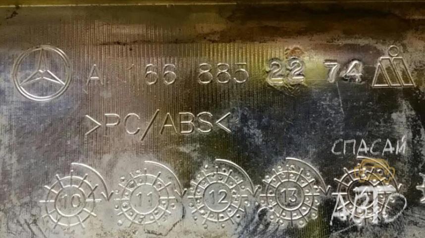 Mercedes-Benz W166 M-Klasse (ML/GLE) Накладка заднего бампера