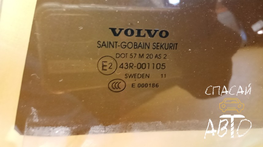 Volvo S60 Стекло двери задней левой