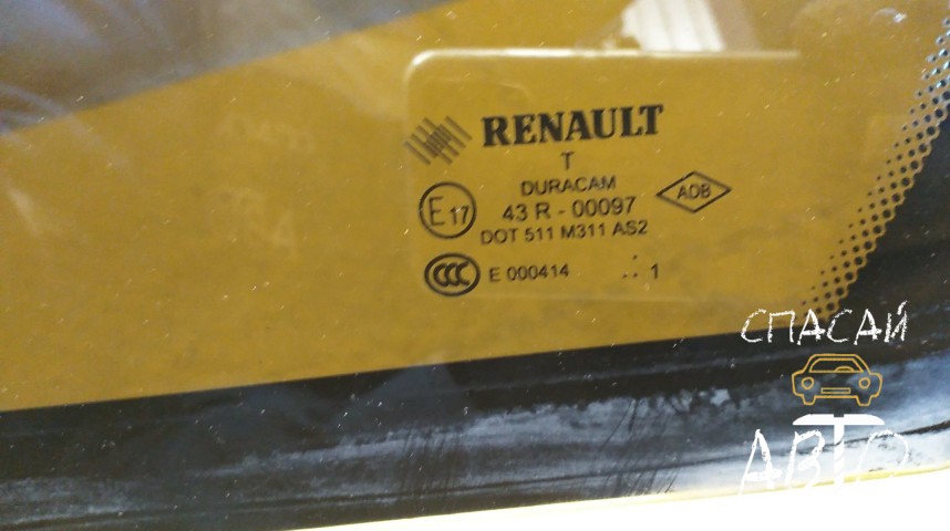Renault Fluence Стекло двери задней левой (форточка) - OEM 822210011R