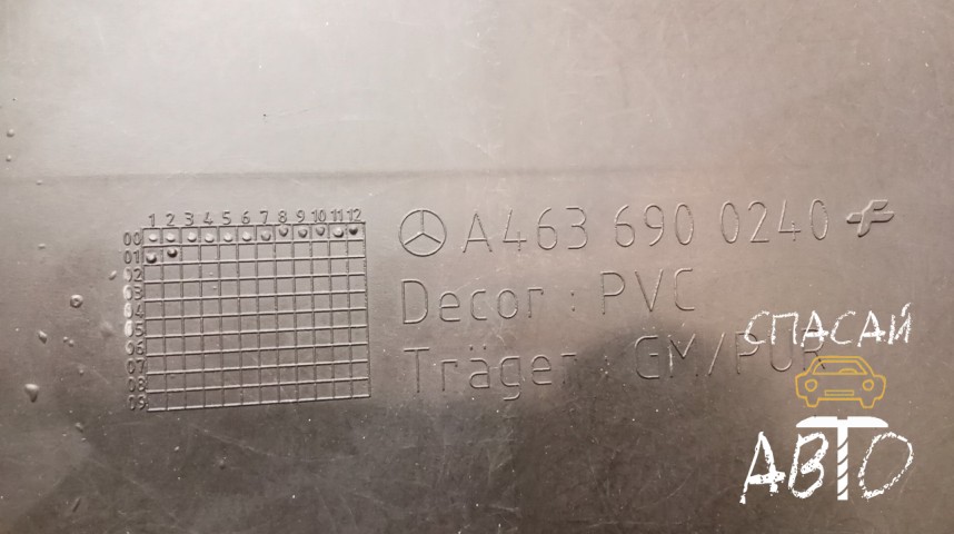 Mercedes-Benz W463 G-klasse Накладка (кузов внутри) - OEM A46369002409045