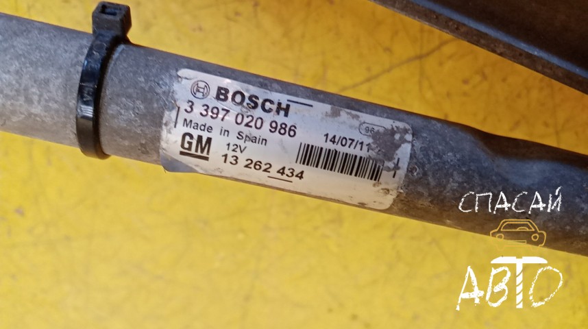 Opel Astra J Трапеция стеклоочистителей - OEM 13262434