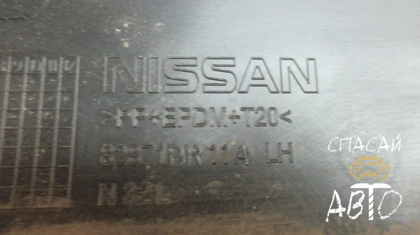 Nissan Qashqai (J10) Накладка двери задней левой - OEM 82871BR11A