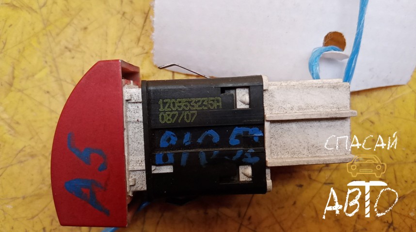 Skoda Octavia (A5 1Z-) Кнопка аварийной сигнализации - OEM 1Z0953235A
