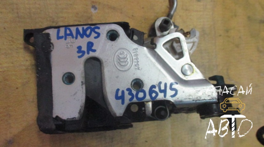 Chevrolet Lanos Замок двери задней правой - OEM 96348309