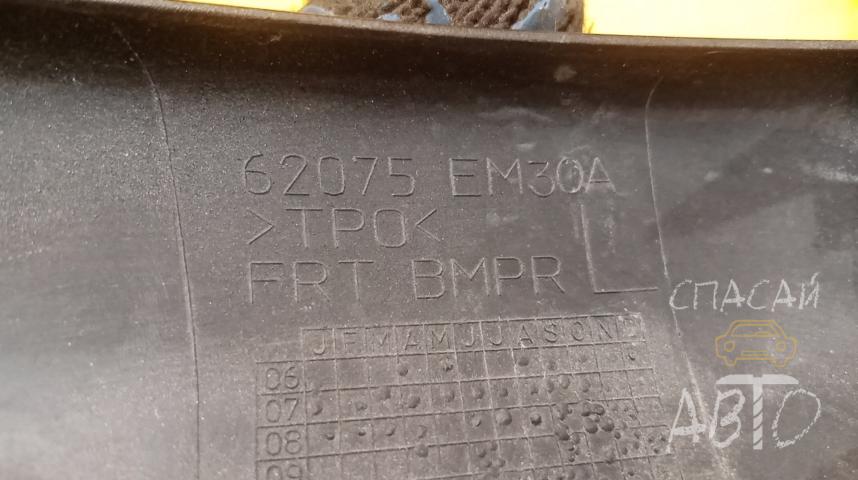 Nissan Tiida (C11) Молдинг переднего бампера