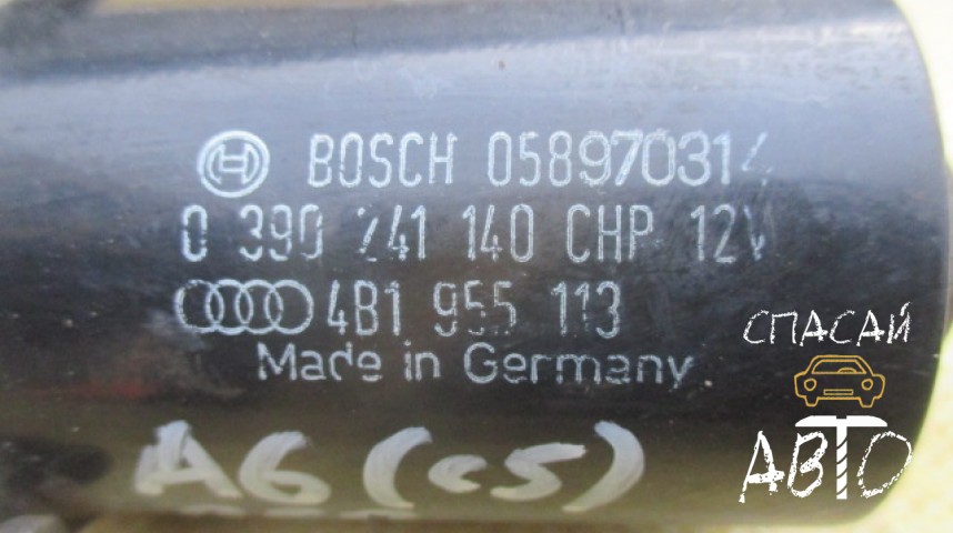 Audi A6 (C5) Моторчик стеклоочистителя передний - OEM 4B1955113