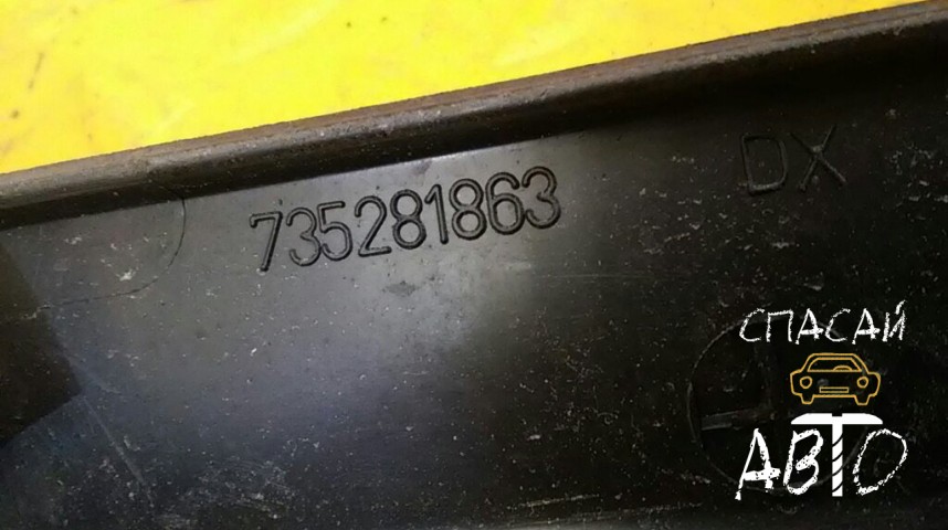 Fiat Doblo Молдинг двери задней правой - OEM 73528186