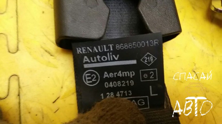 Renault Fluence Ремень безопасности с пиропатроном - OEM 868850013R