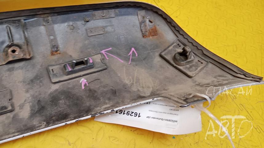 Mitsubishi Outlander (GF) Накладка заднего бампера