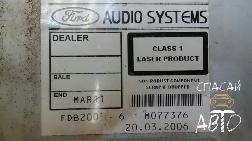 Ford Focus II Магнитола - OEM 6S6118C815AF