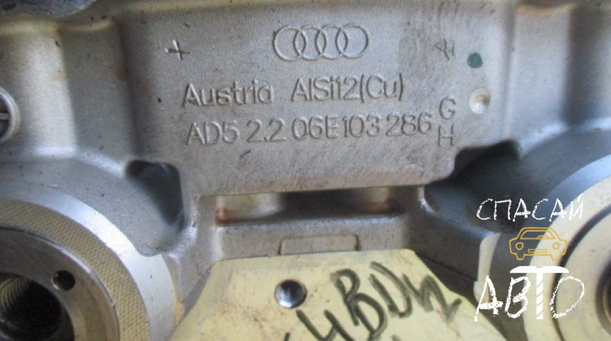 Audi A6 (C6,4F) Головка блока - OEM 06E103374A