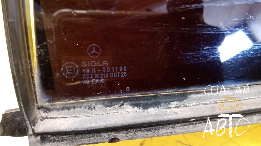 Mercedes-Benz W124 Стекло двери задней левой (форточка) - OEM A1247350109