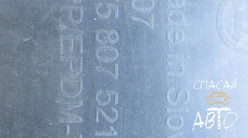 Skoda Superb II Юбка задняя - OEM 3T5807521