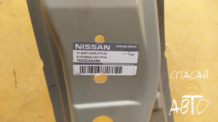 Nissan Almera (G15) Порог со стойкой правый - OEM 760224AA8A