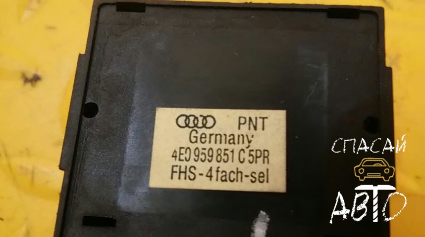 Audi A8 (D3,4E) Блок управления стеклоподъемниками - OEM 4E0959851C