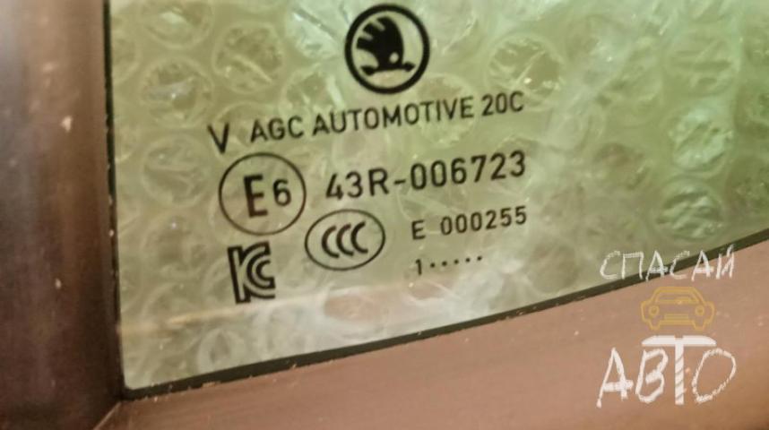 Skoda Octavia (A5 1Z-) Стекло двери задней левой (форточка)