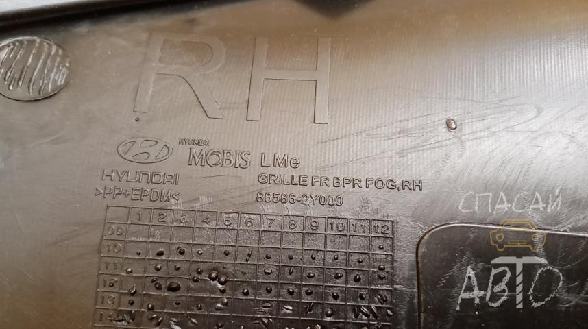 Hyundai ix35/Tucson Решетка в бампер
