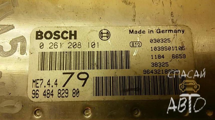 Peugeot 206 Блок управления двигателем