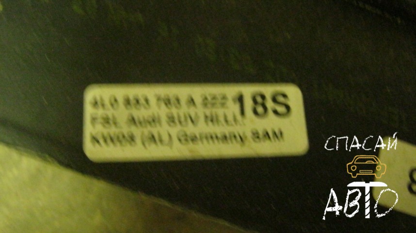 Audi Q7 (4L) Накладка стекла заднего левого (бархотка) - OEM 7L0853763A
