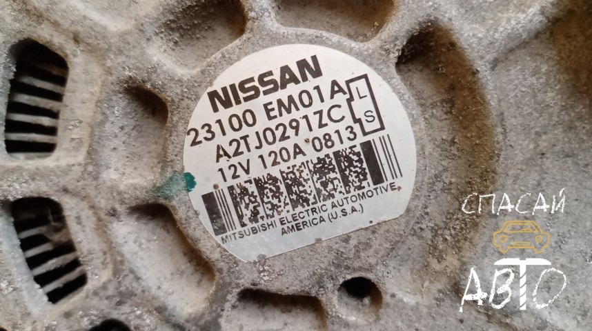 Nissan Tiida (C11) Генератор - OEM 23100EM01A