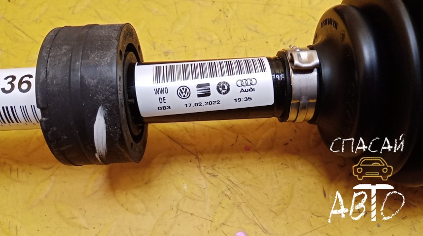 Volkswagen Polo (RUS) Полуось передняя (привод) - OEM 6C0407271AH