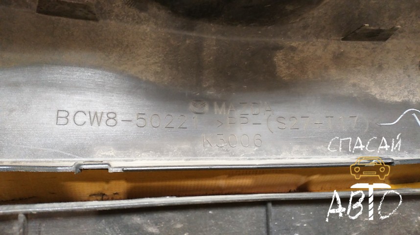 Mazda 3 (BL) Бампер задний - OEM BCW850221