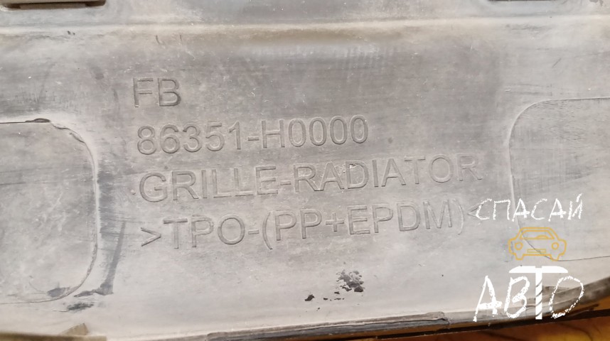 KIA RIO IV Решетка радиатора - OEM 86350H0000