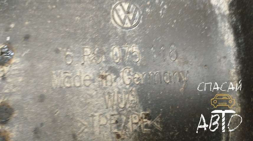 Volkswagen Polo (Sed RUS) Брызговик передний - OEM 6R0075116